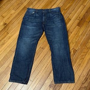Men’s 505 Levi’s Straight Cut Jeans Size W40” L30” blue